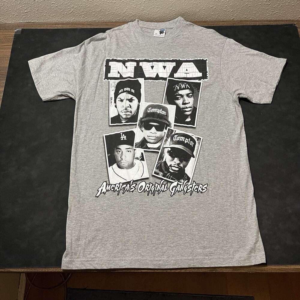 NWA Shirt Eazy-E Ice Cube Vintage Compton Dr Dre The Chronic N.W.A. West Coast